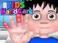 ゲーム子供の手のケアオンライン
