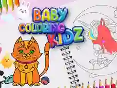 ゲーム赤ちゃんの塗り絵オンライン
