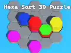 ゲームヘキサソート 3D パズルオンライン