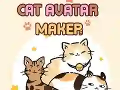 ゲーム猫アバター作成オンライン