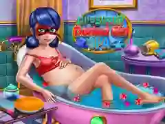 ゲーム妊娠中のドット柄の女の子スパオンライン ゲーム妊娠中のドット柄の女の子スパオンライン