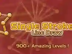 ゲーム単一の線画オンライン