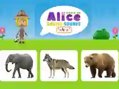 ゲームアリスの動物の声の世界オンライン
