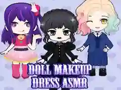 ゲーム人形メイクアップASMRオンライン
