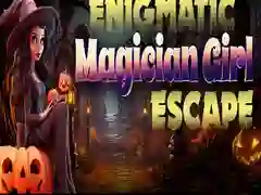 ゲーム謎の魔法少女からの脱出オンライン