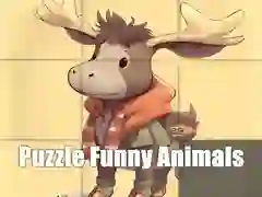 ゲームパズル 面白い動物オンライン