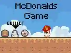 ゲームマクドナルド 食べ物を集めるオンライン