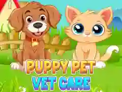 ゲーム子犬のペット獣医ケアオンライン