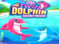 ゲーム私の双子のイルカのベビーカーオンライン