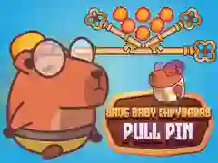 ゲーム赤ちゃんカピバラを救え Pull Pinオンライン