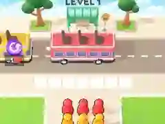 ゲームバスの渋滞オンライン
