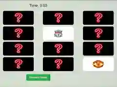 ゲームサッカー試合の記憶オンライン