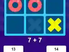 ゲーム三目並べクイズオンライン