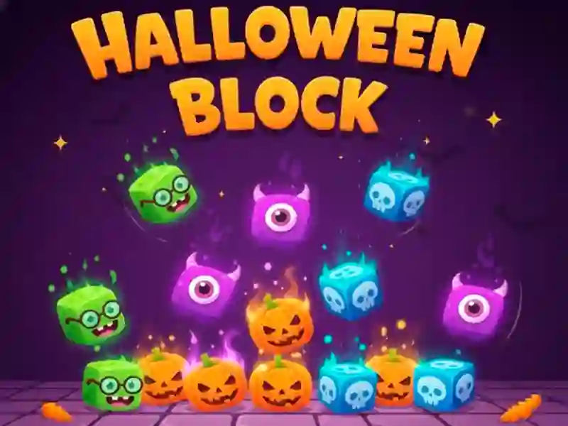 ゲームハロウィンブロックオンライン