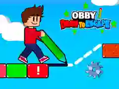 ゲームObby 脱出のために描くオンライン