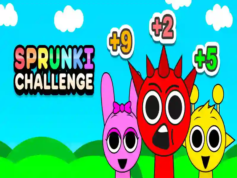 ゲームSprunki Challengeオンライン