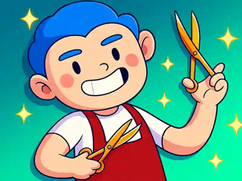 ゲームアイドルバーバーショップオンライン