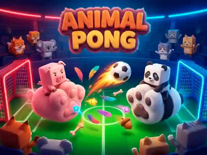 ゲームAnimal Paws Pongオンライン