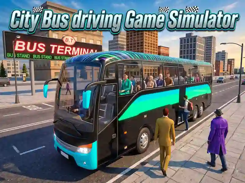 ゲームCity Bus driving Game Simulatorオンライン