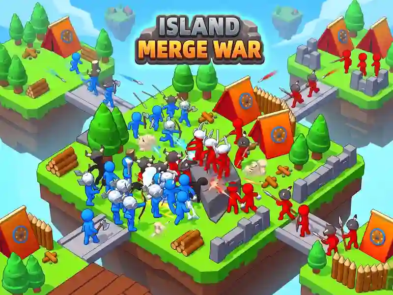 ゲームIsland Merge warオンライン