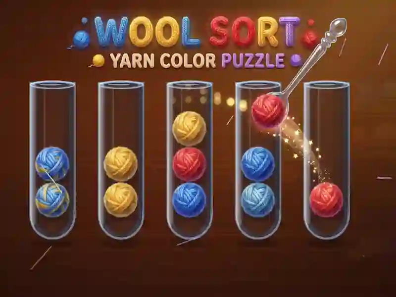 ゲームWool Sort Yarn Color Puzzleオンライン