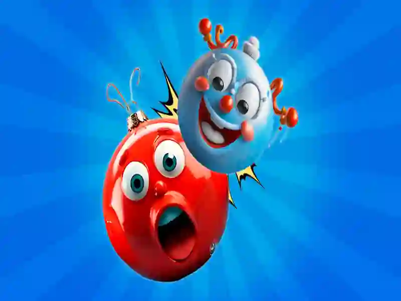 ゲーム3Dでボールの新年のおもちゃをマージ！オンライン