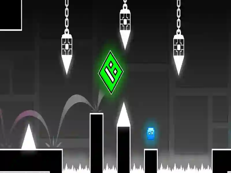 ゲームジオメトリプラットフォーマーオンライン