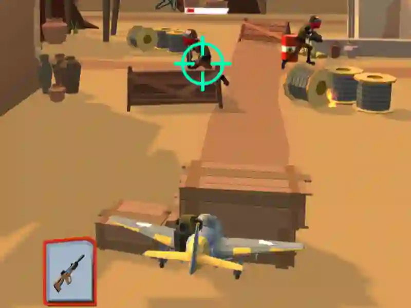 ゲームBombardino Crocodilo Brainrot Gunnerオンライン