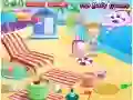 ゲームベビーヘイゼル ビーチでオンライン