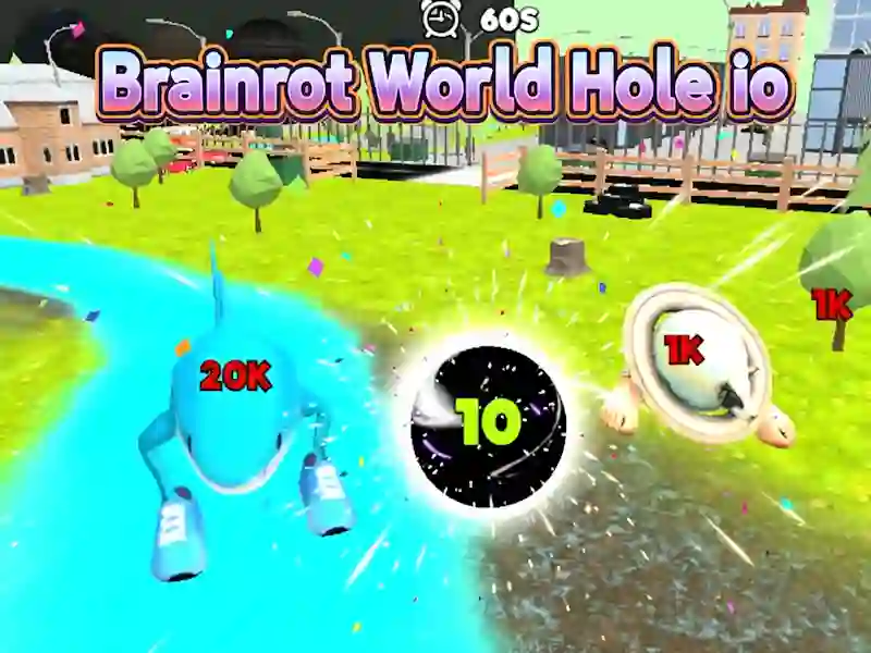 ゲームBrainrot World Hole ioオンライン