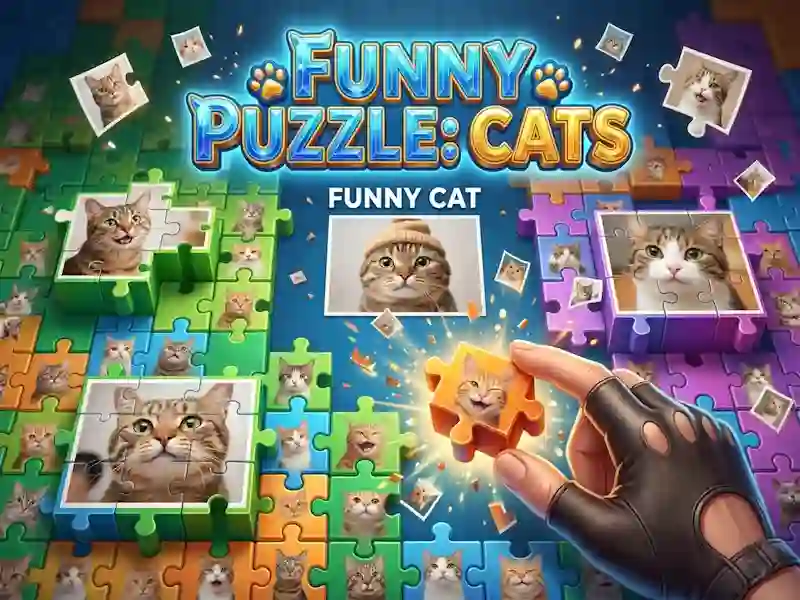 ゲーム面白いパズル: 猫オンライン