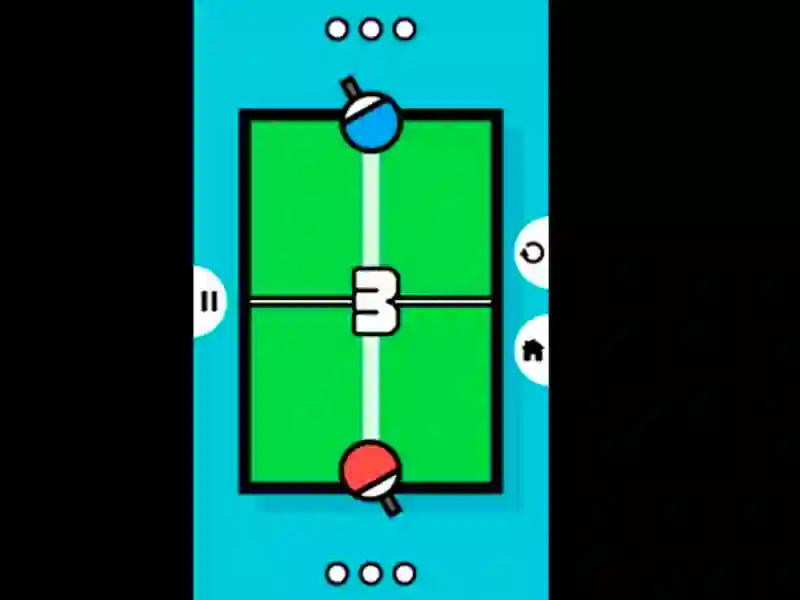 ゲームピンポンテニステーブル2dオンライン