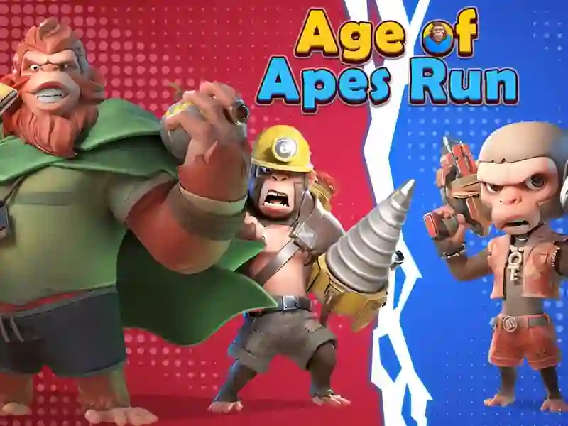 ゲーム類人猿の年齢が実行されますオンライン