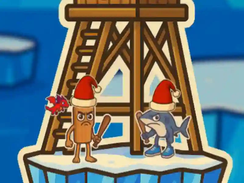 ゲームTung Tung Sahur Snow Arenaオンライン