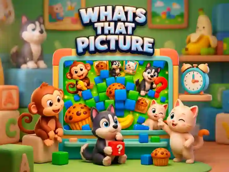 ゲームWhat's that Pictures 3Dオンライン