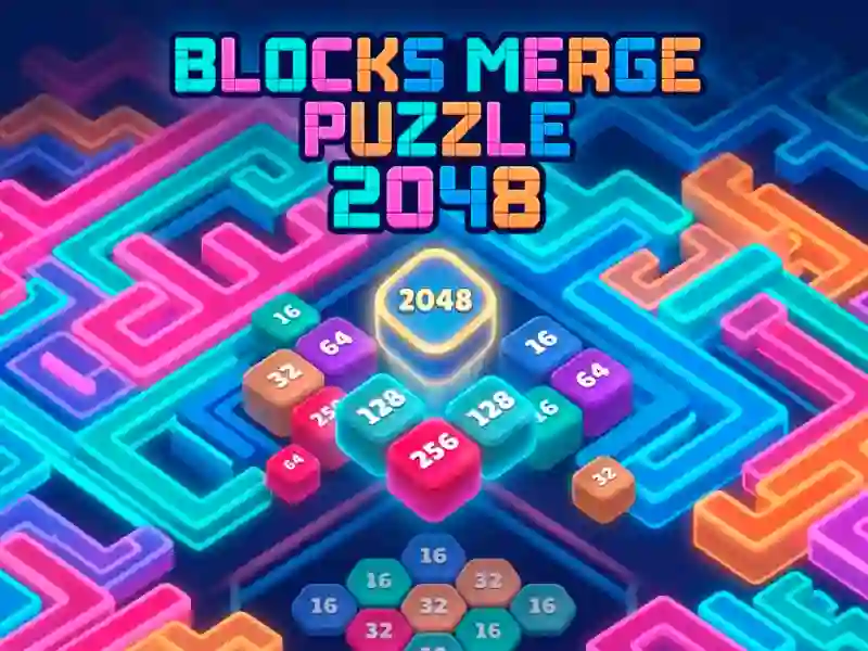 ゲームBlocks Merge Puzzle 2048オンライン