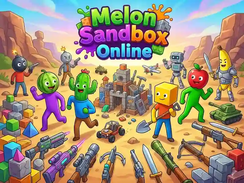 ゲームMelon Sandbox Onlineオンライン