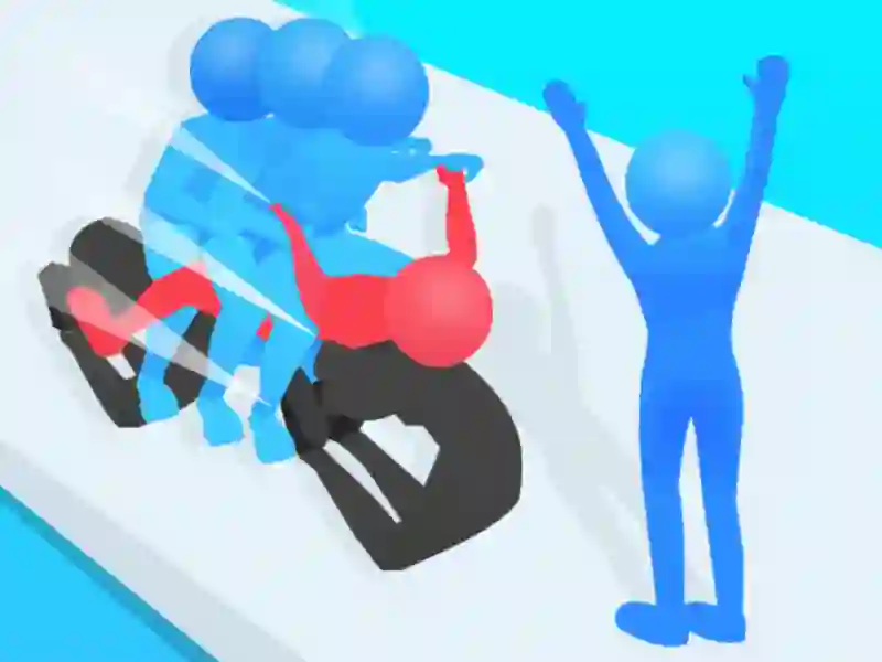 ゲーム人間の車両が走っていますオンライン