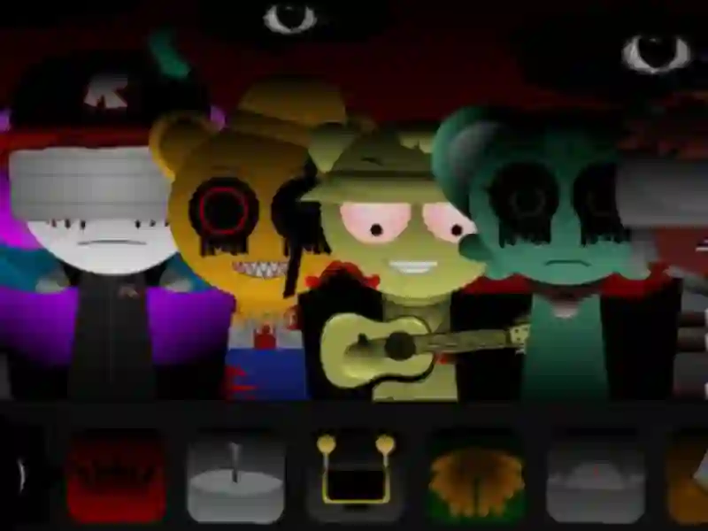 ゲームSprunki Reversed フェーズ 3 ディフィニティブオンライン