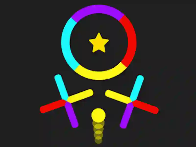 ゲームボールジャンプは色を切り替えますオンライン