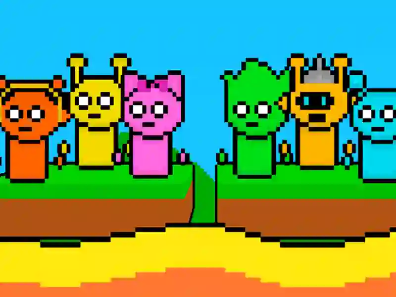 ゲームSprunki Lava Escape 2プレーヤーオンライン ゲームSprunki Lava Escape 2プレーヤーオンライン