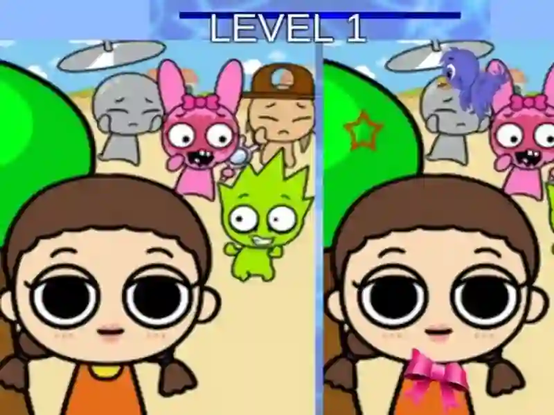 ゲームSprunki と Squid Game の違いオンライン