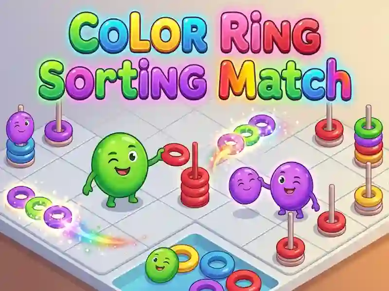 ゲームColor Ring Sorting Matchオンライン