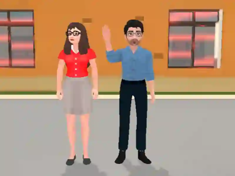 ゲーム学校の物語：先生シムオンライン