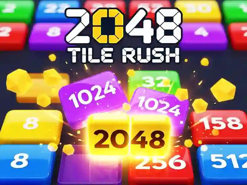 ゲーム2048 タイルラッシュオンライン