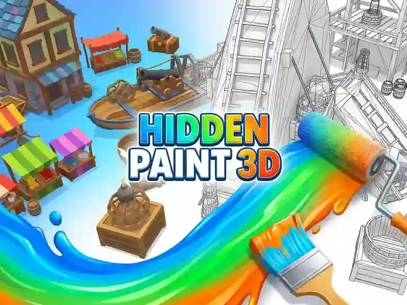 ゲームHidden Paint 3Dオンライン