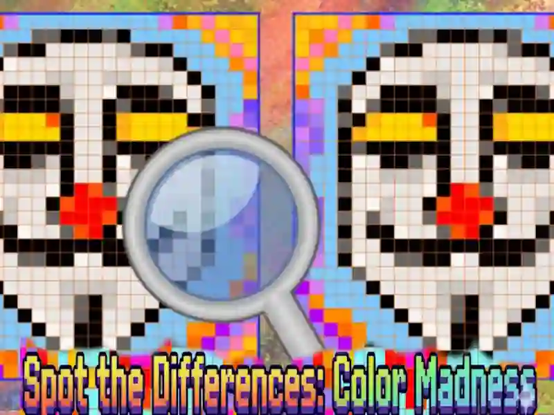 ゲームSpot the Differences Color Madnessオンライン