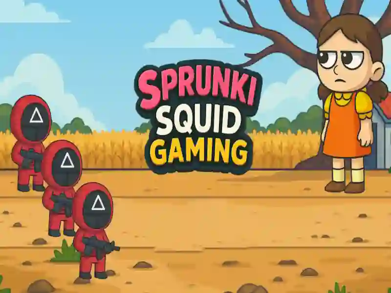 ゲームSprunki Squid Gamingオンライン