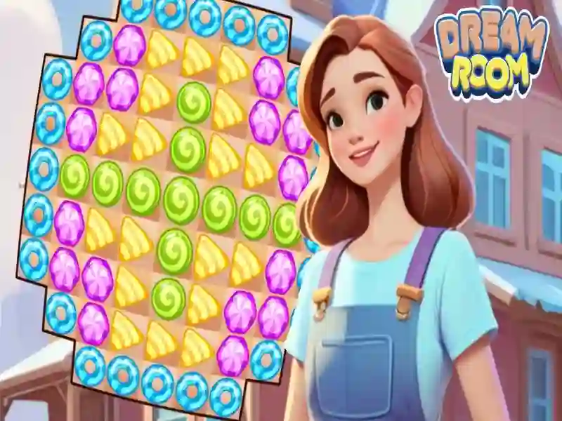 ゲームマッチ3：夢の部屋オンライン