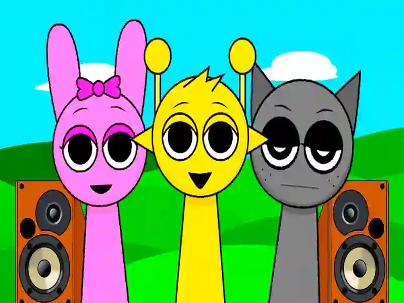 ゲームSprunki Monster Music Beatsオンライン
